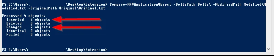 PowerShell - Compare NAV Application Object