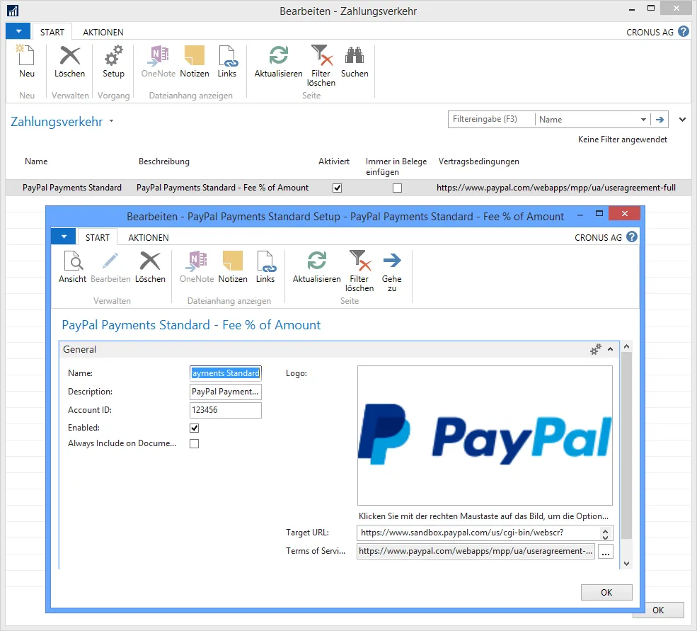 Paypal Payments Standard Setup