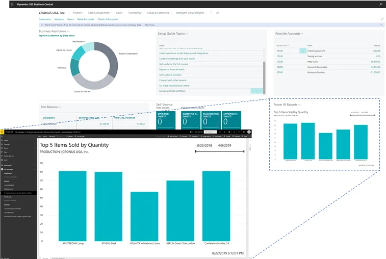 Microsoft Dynamics 365 Power BI