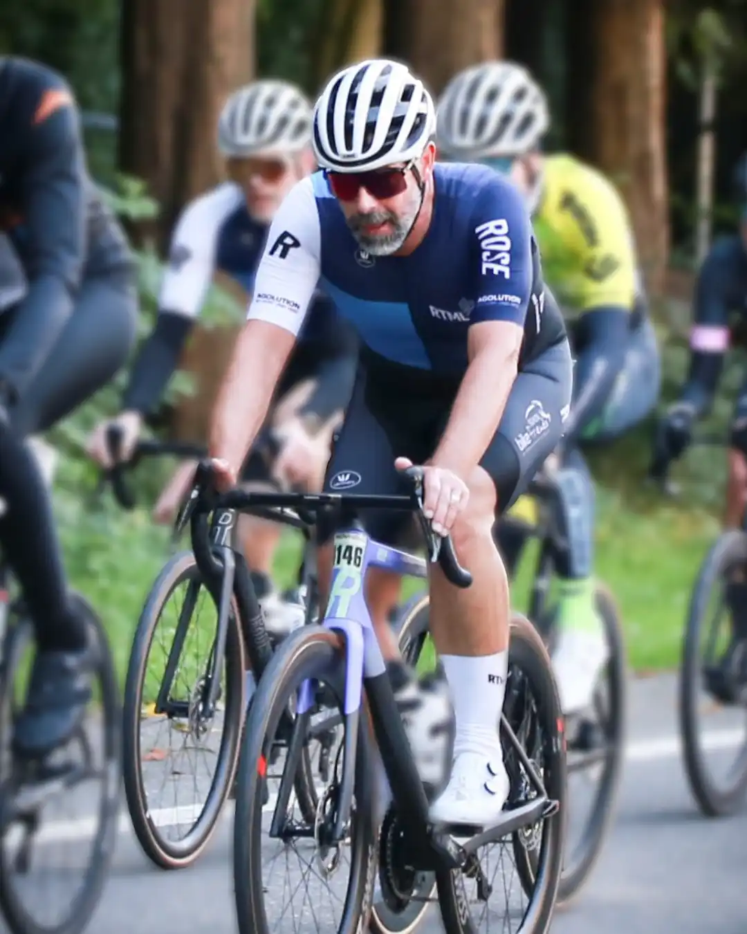 Tim at the Bike Race