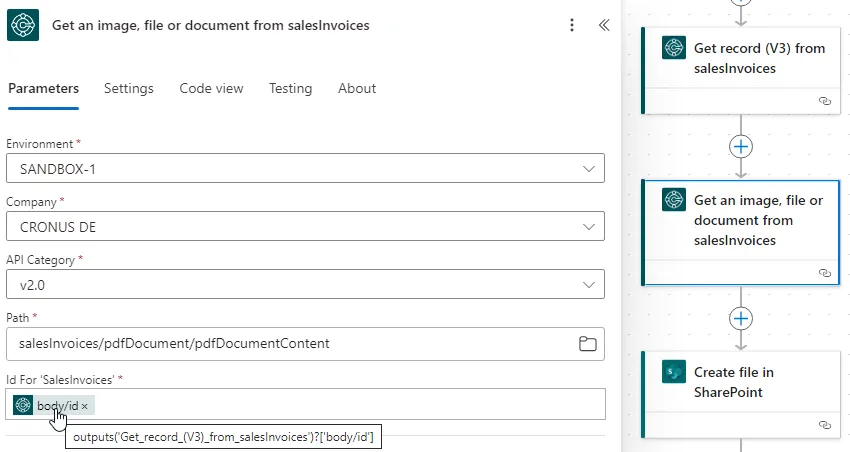 Save PDF to SharePoint